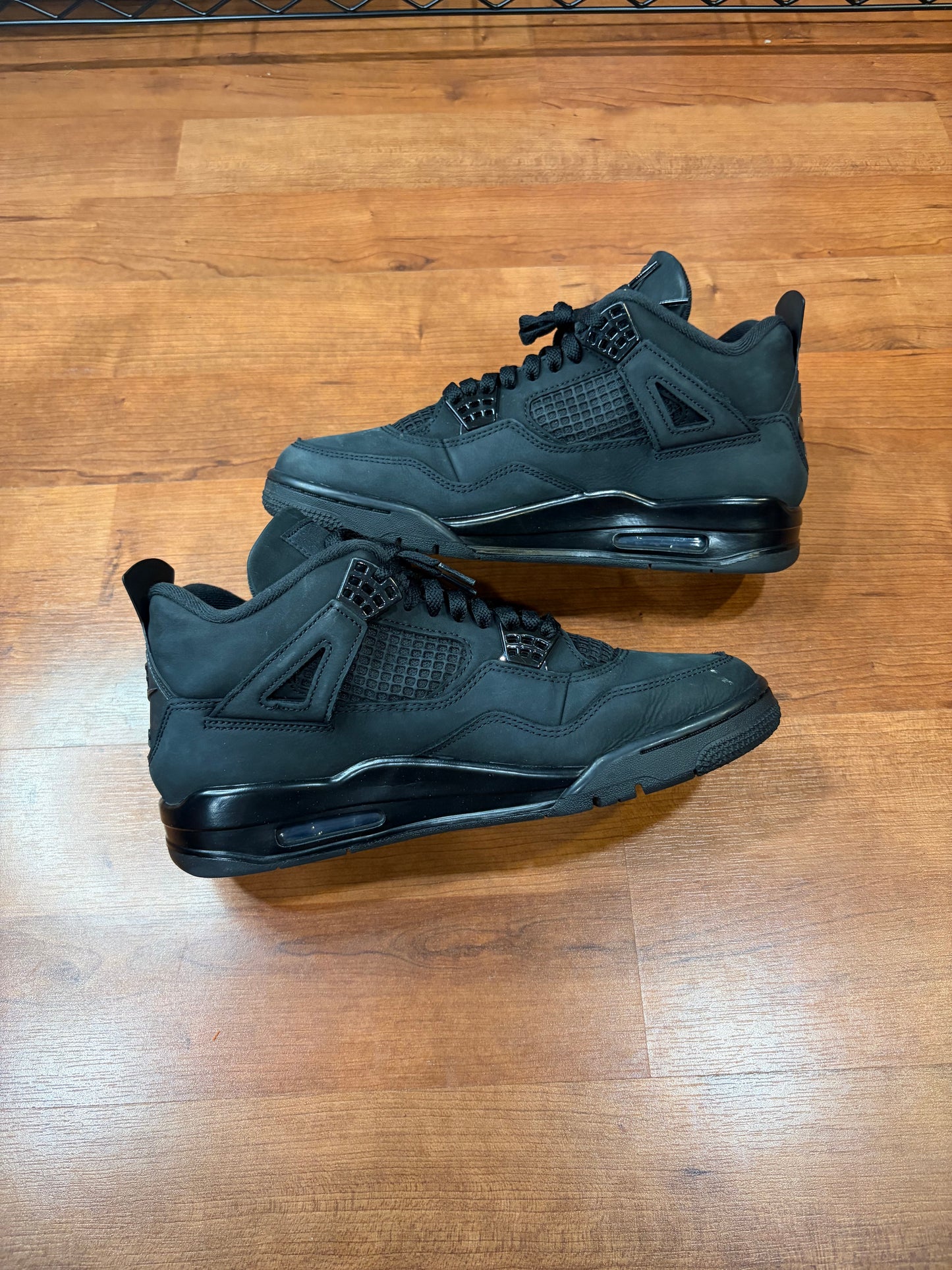 Jordan Retro 4 Black Cat (Size 11 Mens)