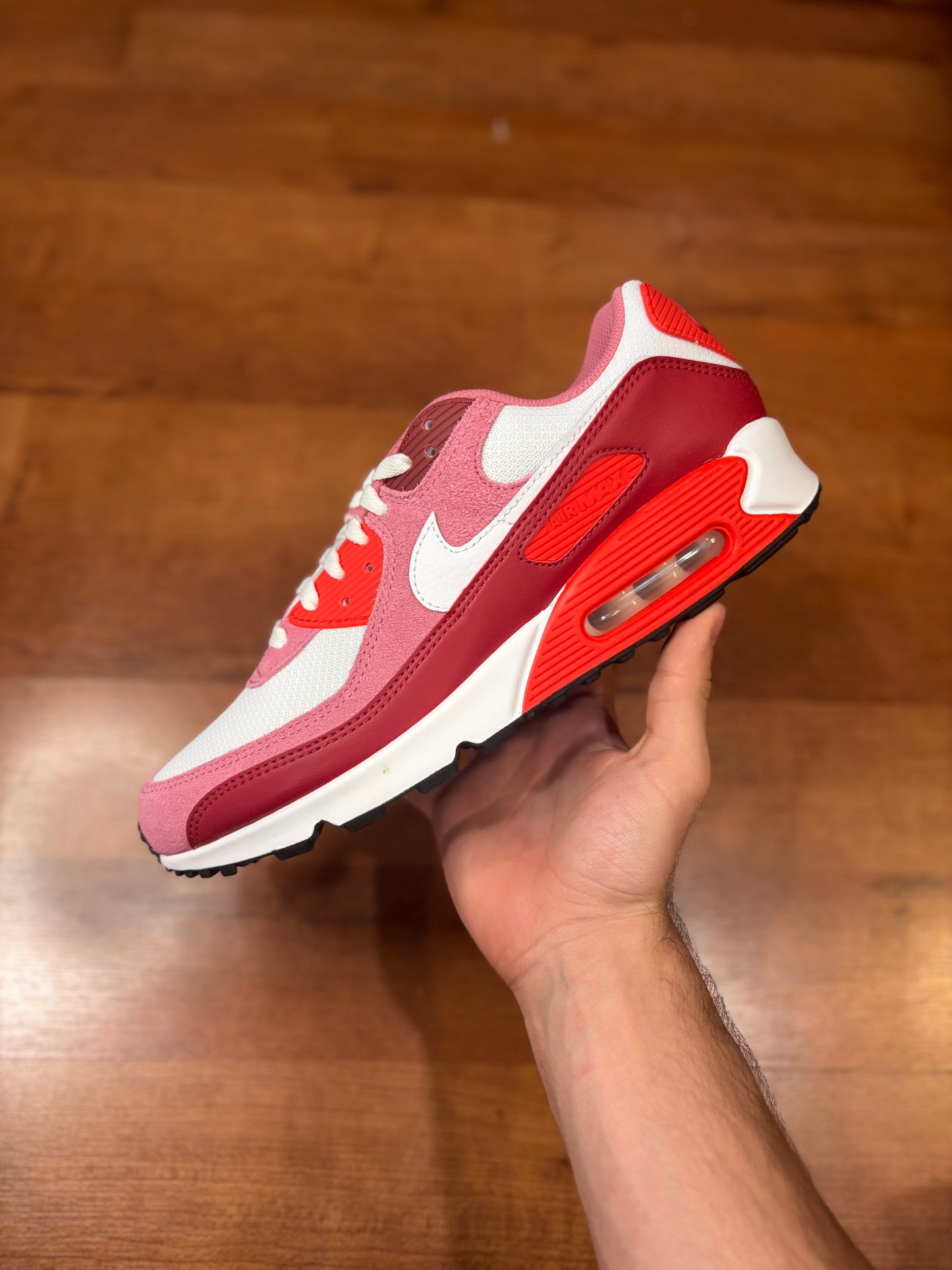 Nike Air Max 90 Peony Light Crimson (Brand New - Mens Sizes)