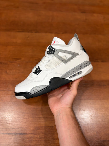 Jordan Retro 4 White Cement (Brand New - 10M)