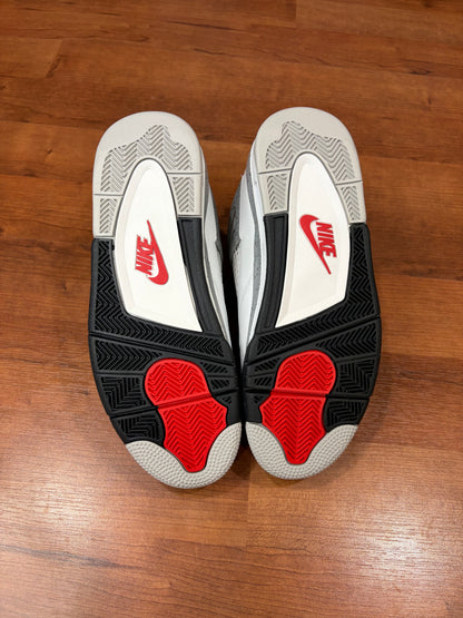Jordan Retro 4 White Cement (Brand New - 10M)