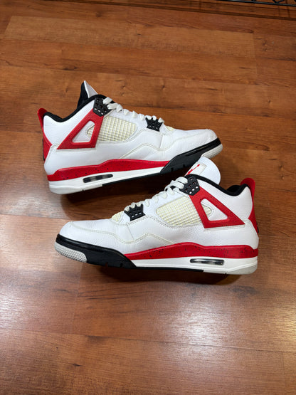Jordan Retro 4 Red Cement (Size 11 Mens)