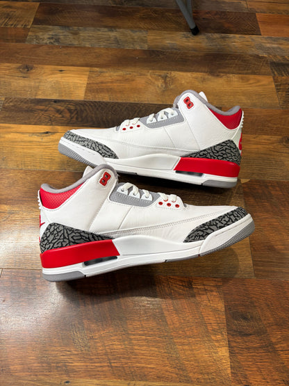 Jordan Retro 3 Fire Red (Brand New - Mens Sizes)