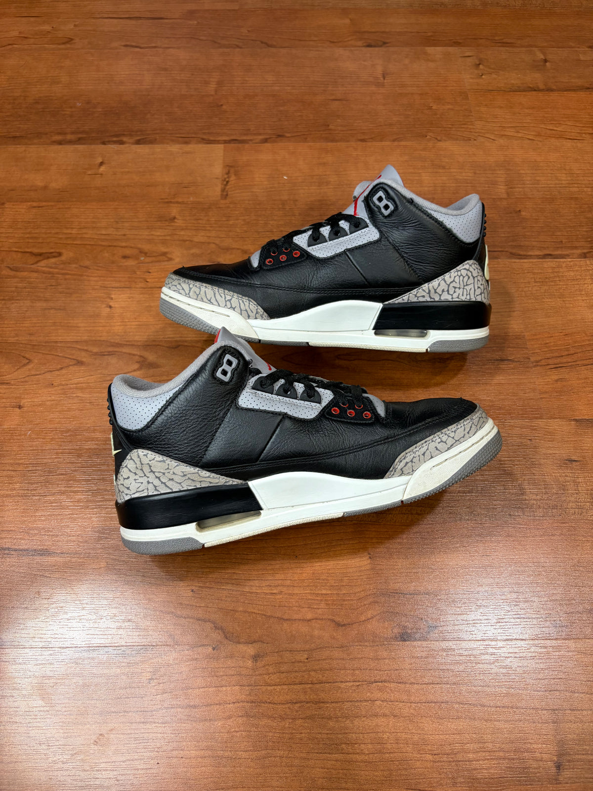 AJ3 Retro Black Cement (Size 9 Mens)