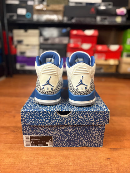 Jordan Retro 3 Wizards (Size 8 Mens)