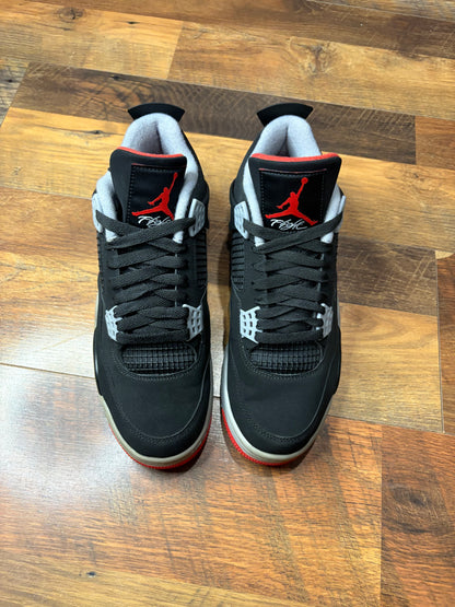Jordan Retro 4 Bred 2019 (Size 8.5 Mens)