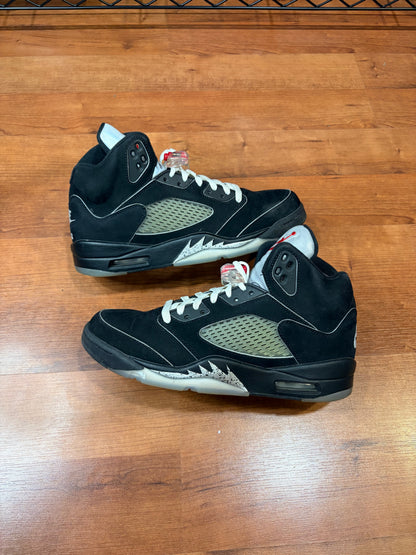 Jordan Retro 5 Reimagined Black Metallic (Size 9 Mens)