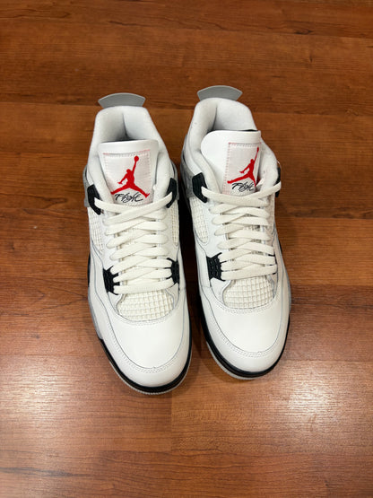 Jordan Retro 4 White Cement (Brand New - 10M)