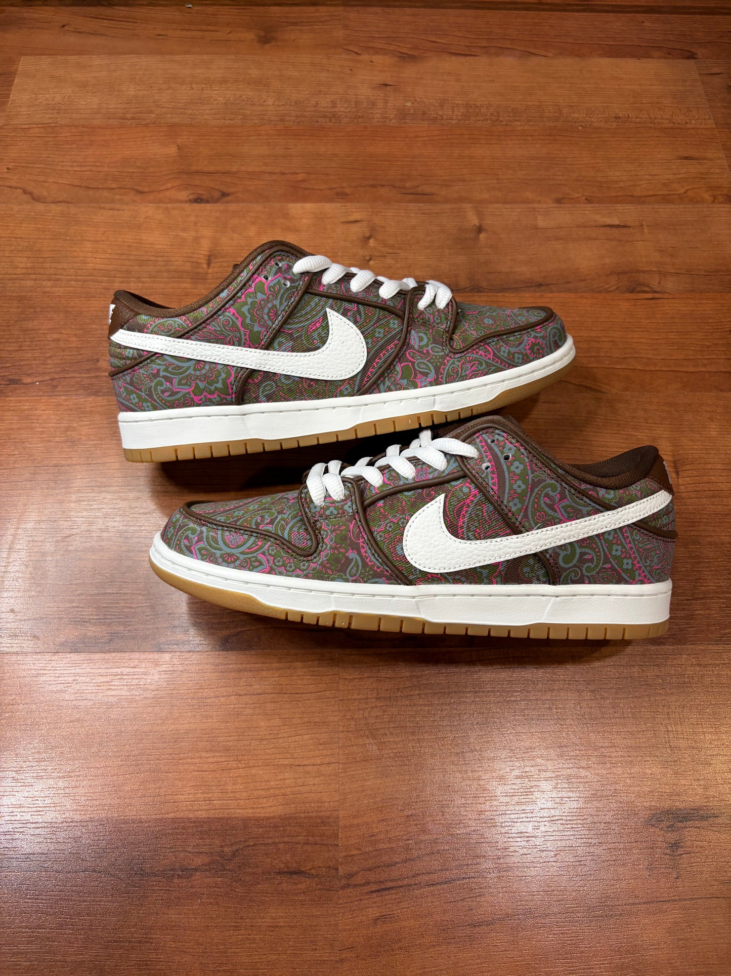 Nike Dunk Low SB Paisley Brown (Brand New - 10M)