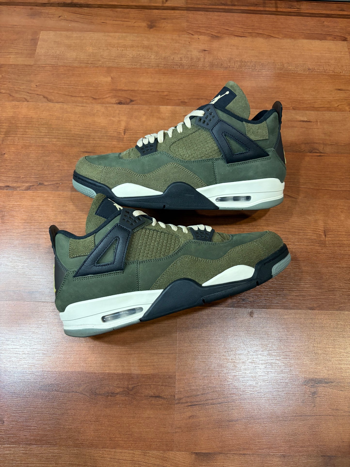 Jordan Retro 4 Medium Olive (Size 13 Mens)