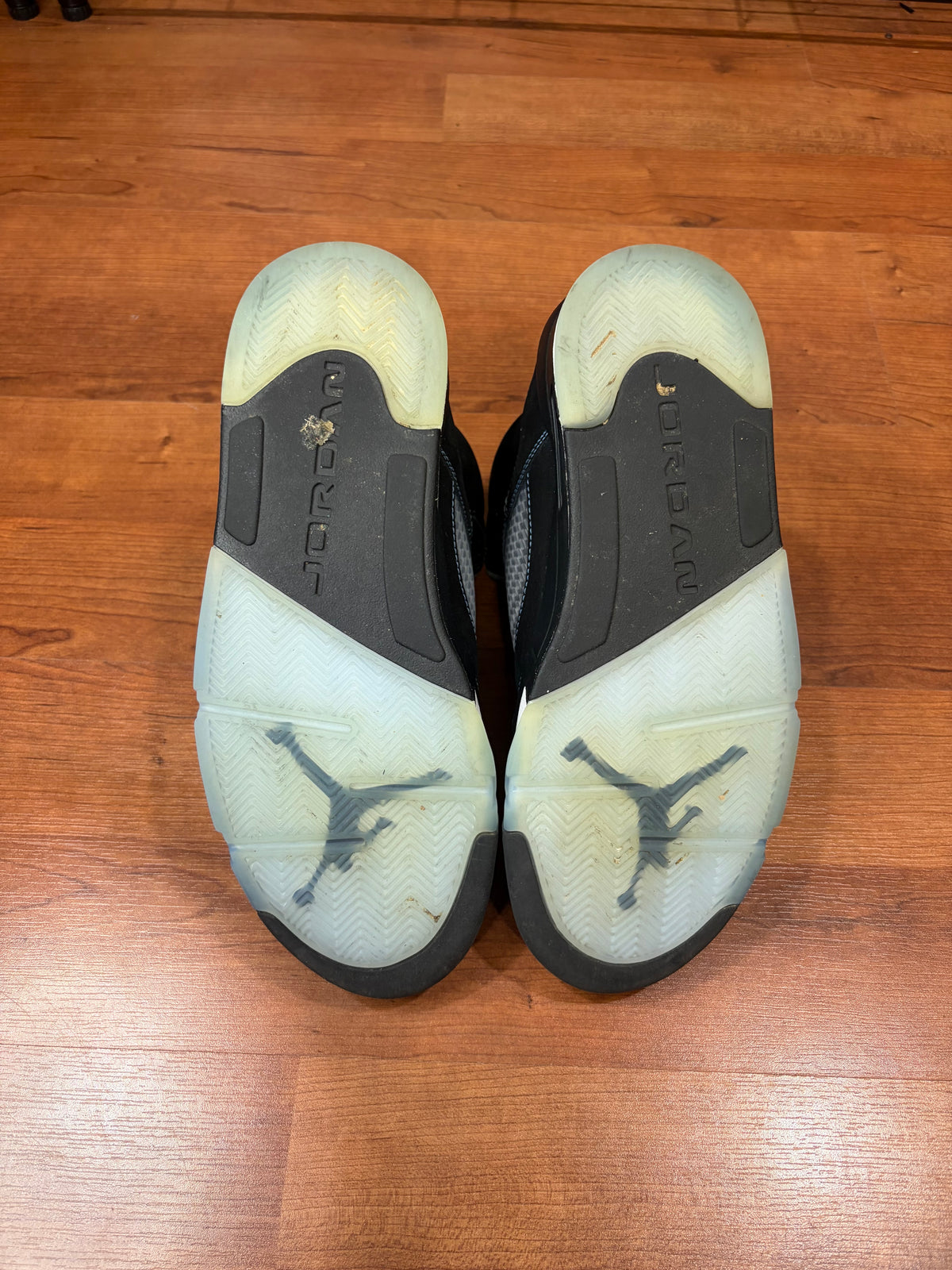 AJ5 Retro Black University Blue (Size 11 Mens)