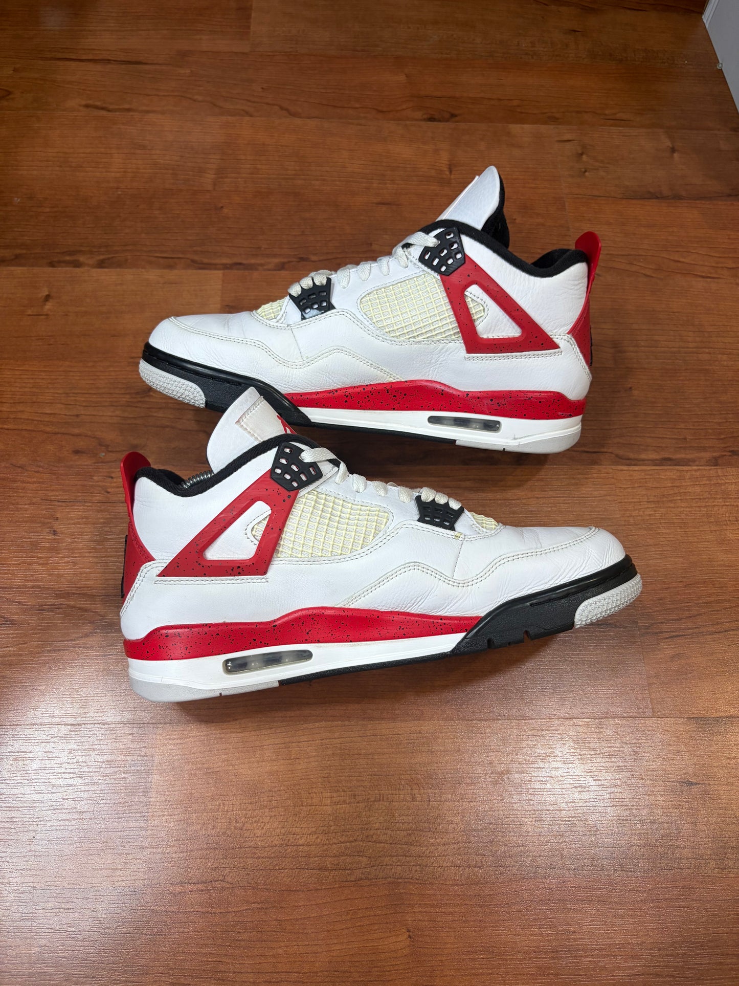 Jordan Retro 4 Red Cement (Size 11 Mens)