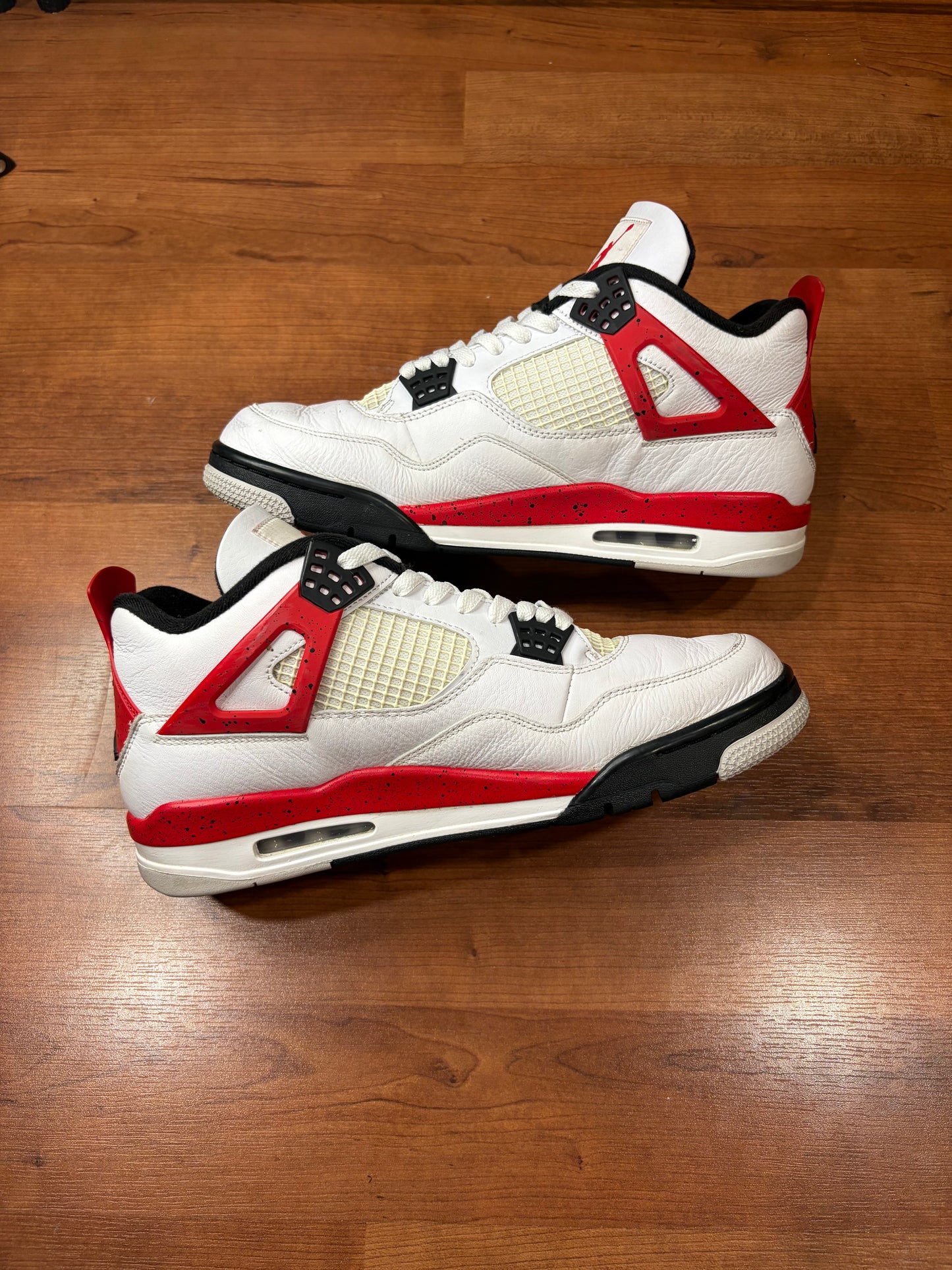 Jordan Retro 4 Red Cement (Size 12 Mens)