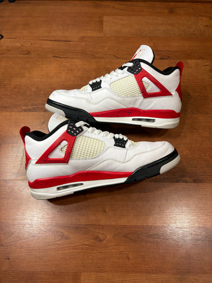 Jordan Retro 4 Red Cement (Size 12 Mens)