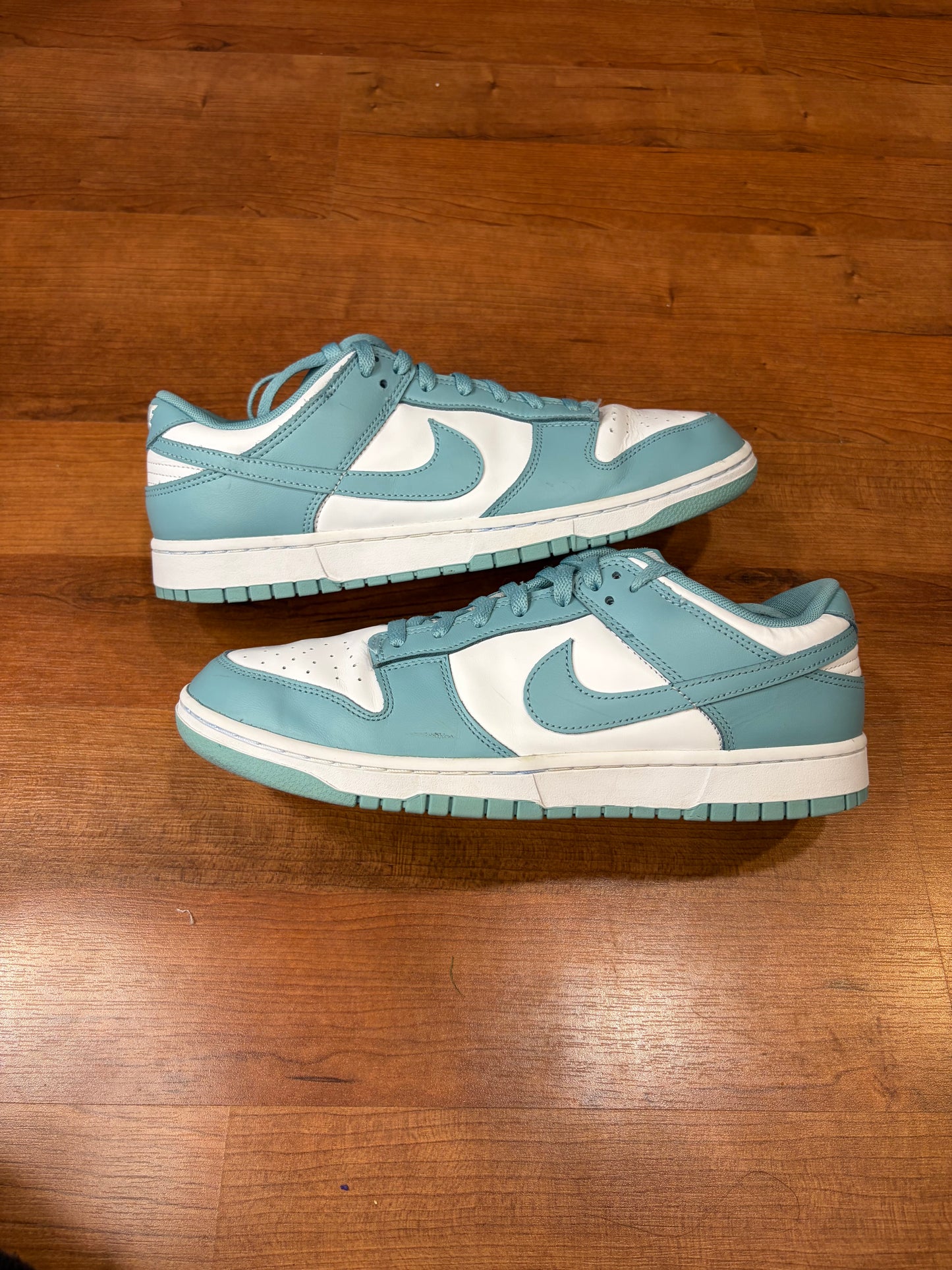 Nike Dunk Low Denim turquoise (Size 12 Mens)