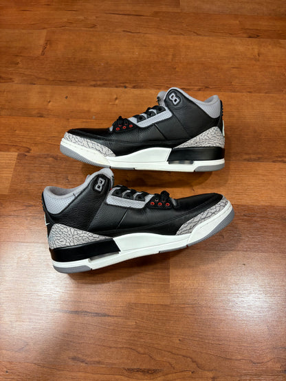 AJ3 Retro Black Cement (Size 10 Mens)