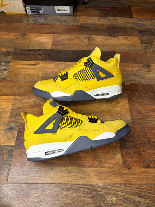Jordan Retro 4 Lightning (Size 13 Mens)