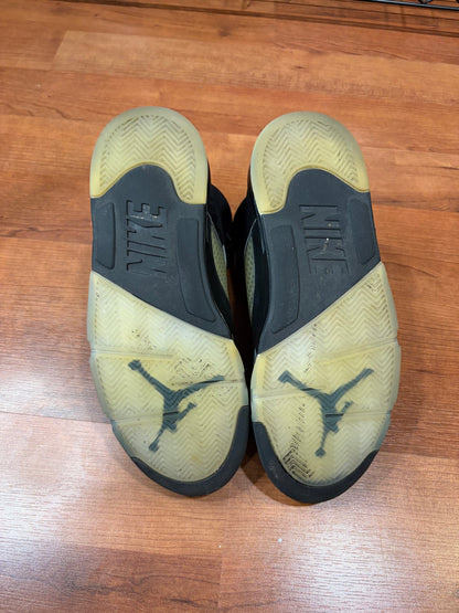 Jordan Retro 5 Reimagined Black Metallic (Size 9 Mens)