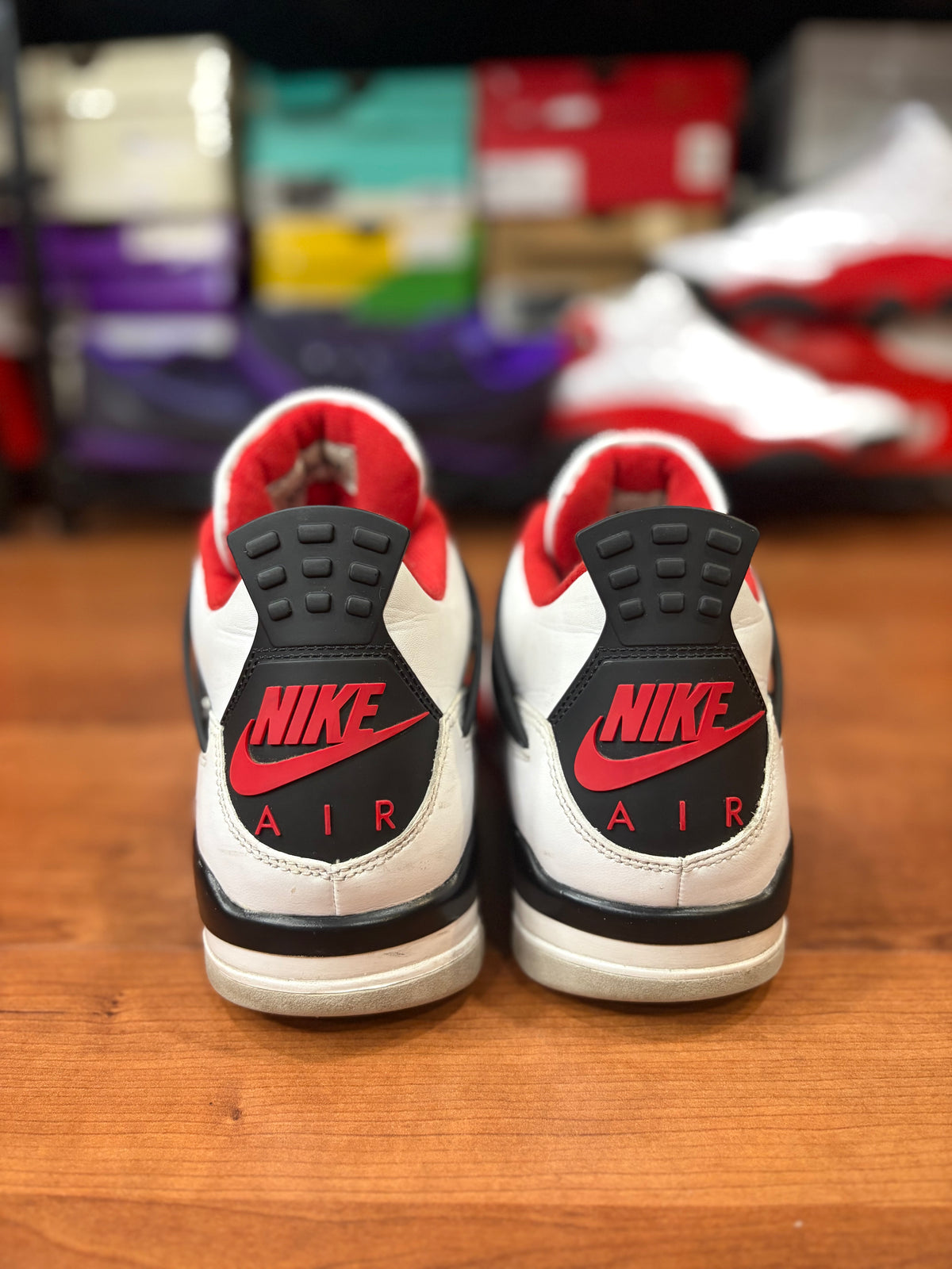 AJ4 Retro Fire Red (Size 10.5 Mens)