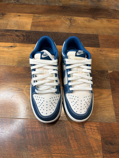 Nike Dunk Low Industrial Blue Shashiko (Brand New/No Box - 8M)