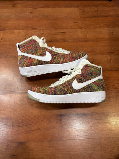 Nike Air Force 1 Mid Flyknit Multi-Color (Size 10.5 Mens)