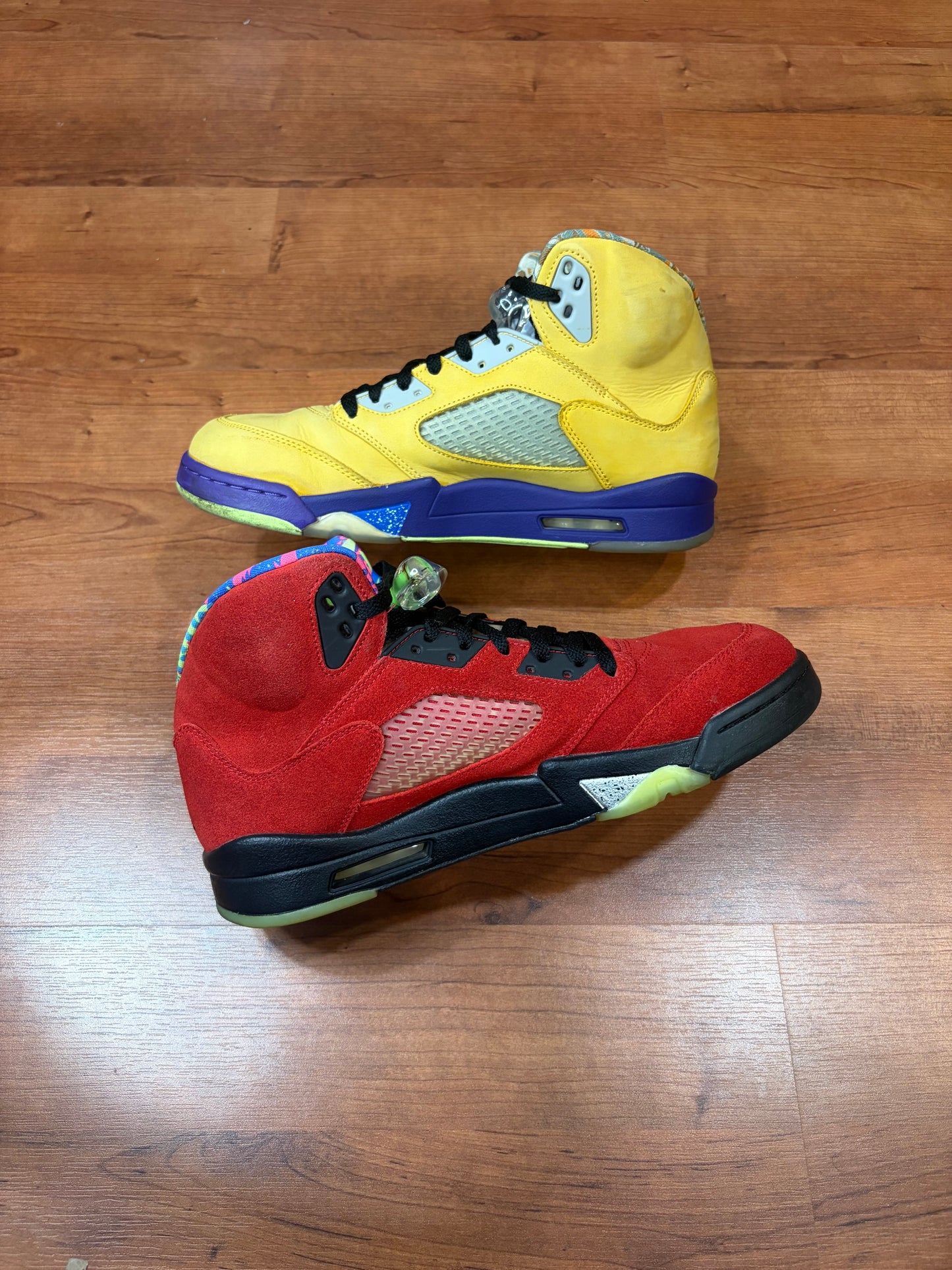 Jordan Retro 5 What The (Size 10.5 Mens)