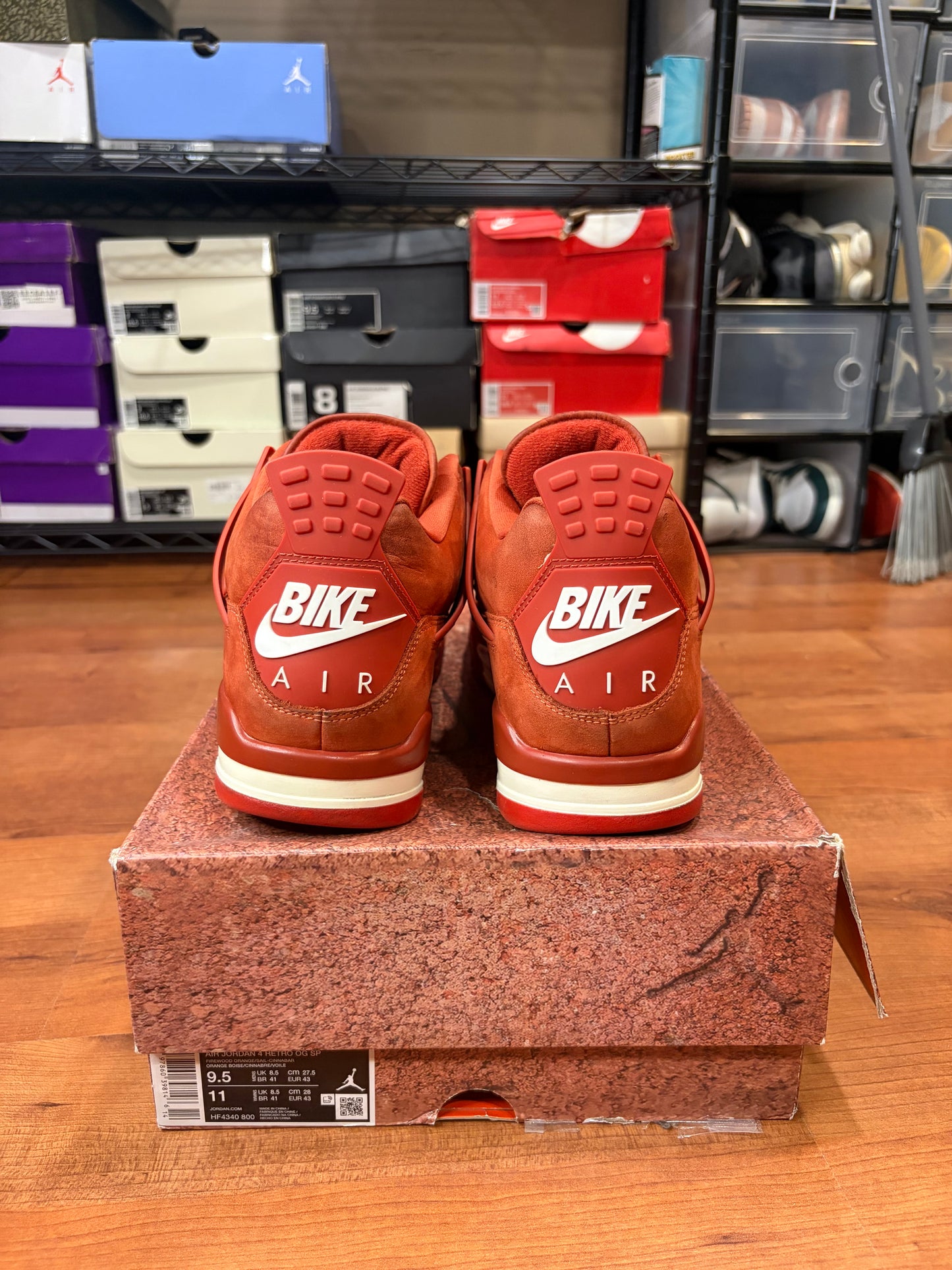 Jordan Retro 4 Brick by Brick (Size 9.5 Mens)