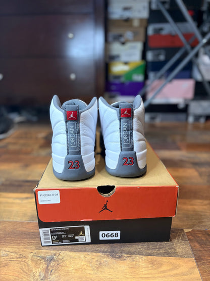 Jordan Retro 12 Wolf Grey (Size 9.5 Mens)