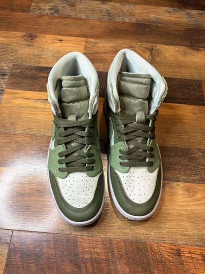 Jordan Retro 1 Method of Make Medium Olive (Brand New/Rep Box - 11W/9.5M)