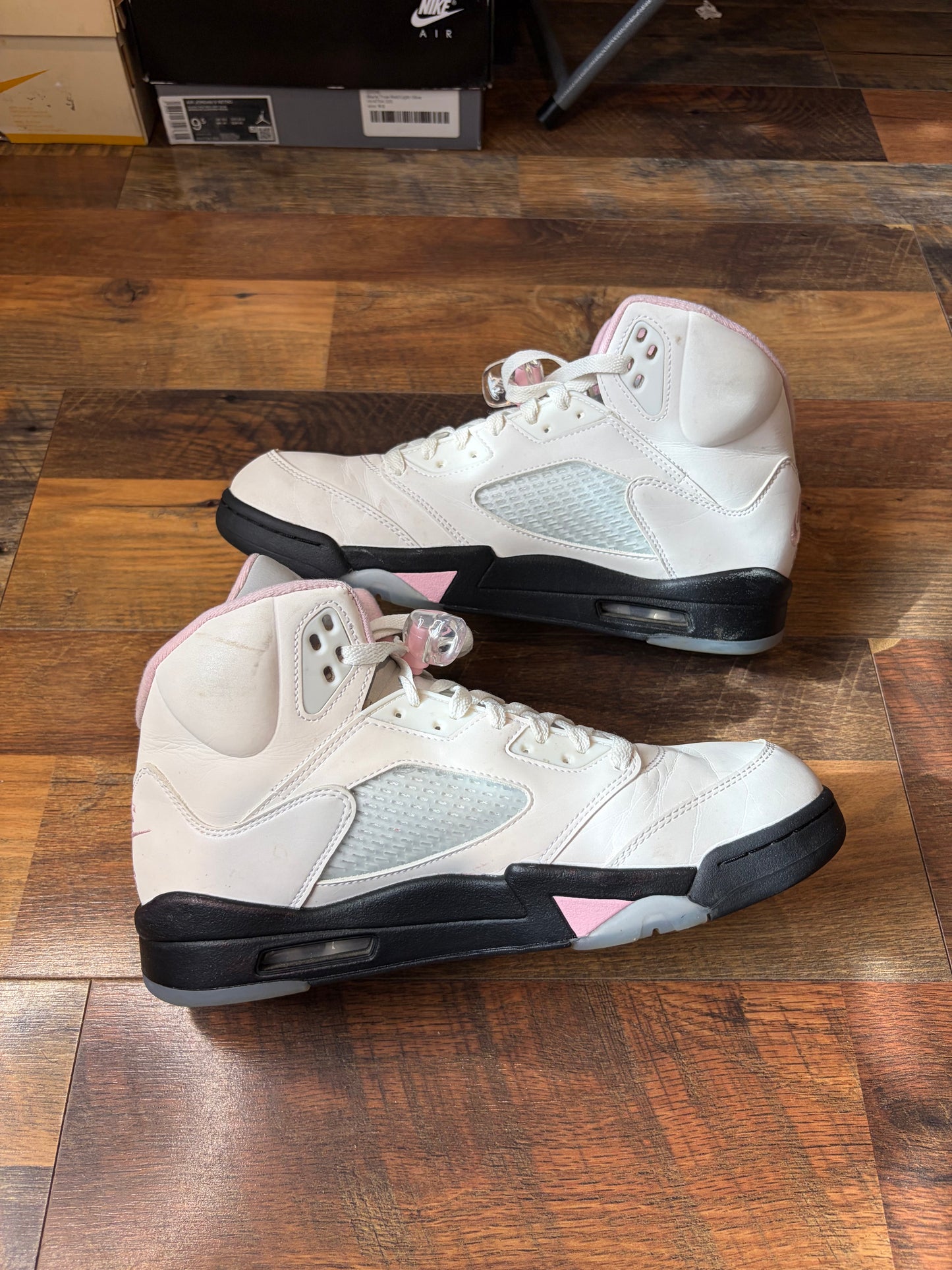Jordan Retro 5 Soft Pink (Size 10 Mens)