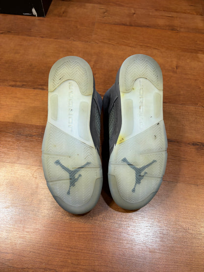 Jordan Retro 5 Wolf Grey (Size 5Y)
