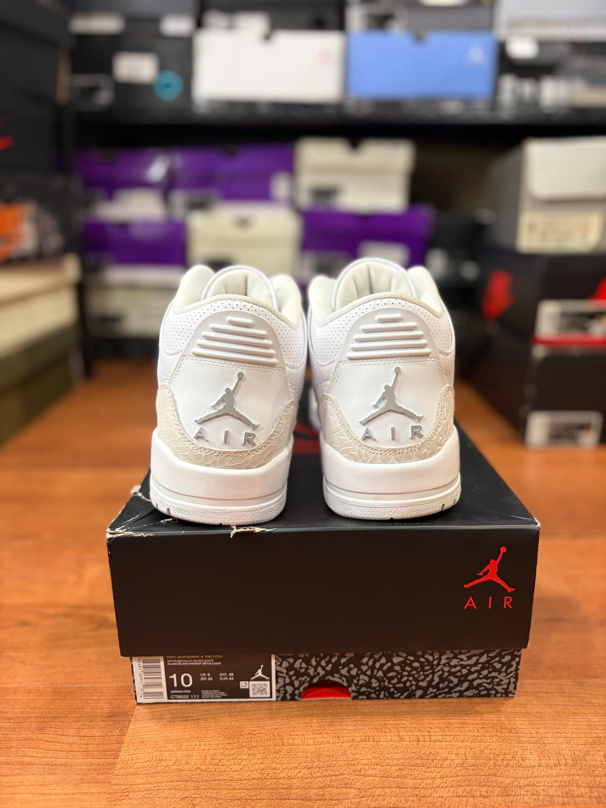 Jordan Retro 3 Pure Money (Size 10 Mens)