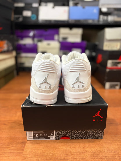 Jordan Retro 3 Pure Money (Size 10 Mens)