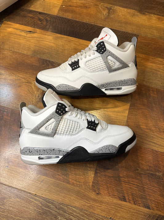 Jordan Retro 4 White Cement (Size 8 Mens)