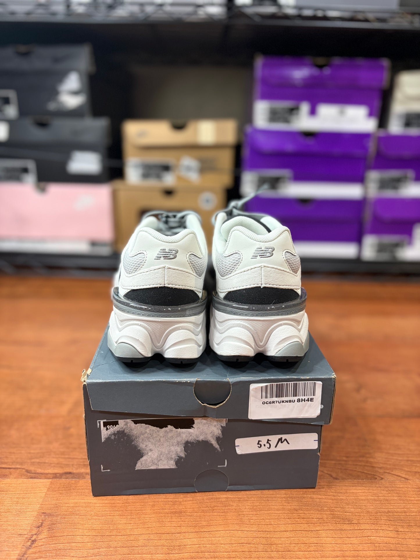 New Balance 9060 White Black (Brand New - 5.5M/7W)