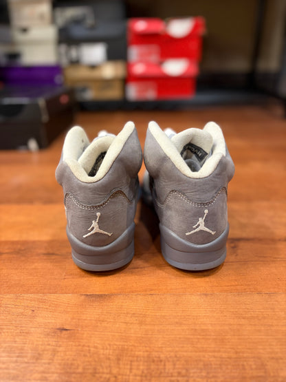 Jordan Retro 5 Wolf Grey (Size 5Y)