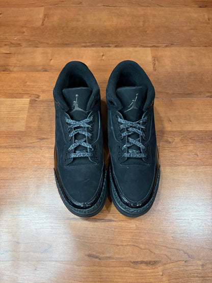 AJ3 Retro Black Cat (Size 12 Mens)