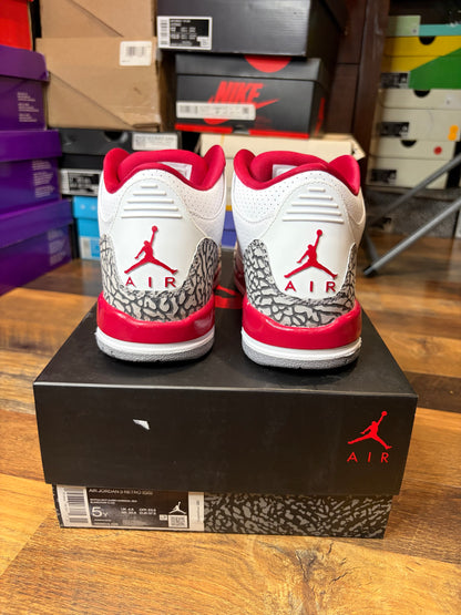 Jordan Retro 3 Cardinal (Brand New)