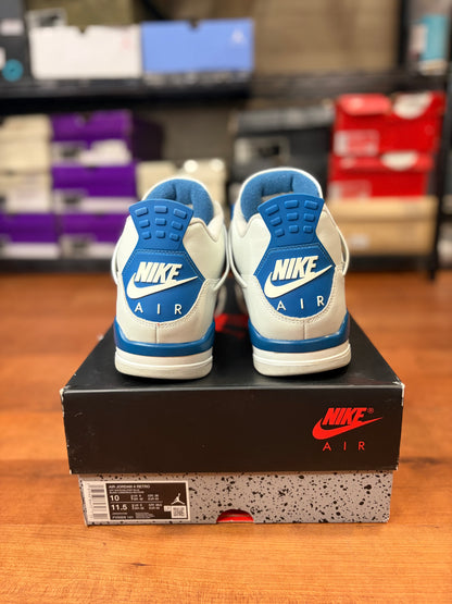 Jordan Retro 4 Military Blue (Size 10 Mens)