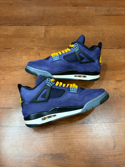 Jordan Retro 4 Lakers (Size 11 Mens)