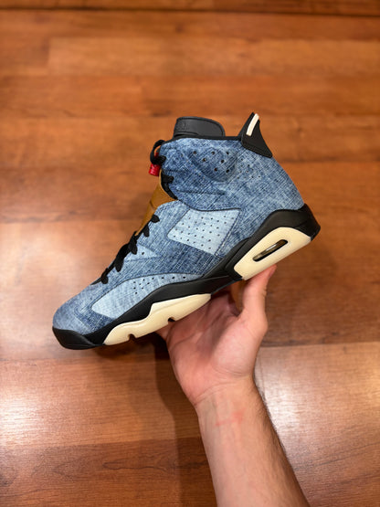 Jordan Retro 6 Denim (Brand New - 10M)