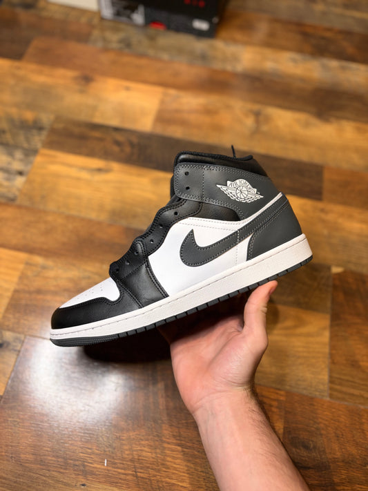 Jordan 1 Mid Black Iron Grey (Brand New)