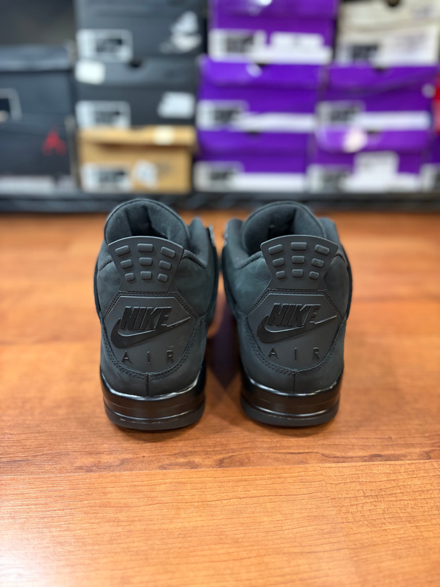 Jordan Retro 4 Black Cat (Size 11 Mens)