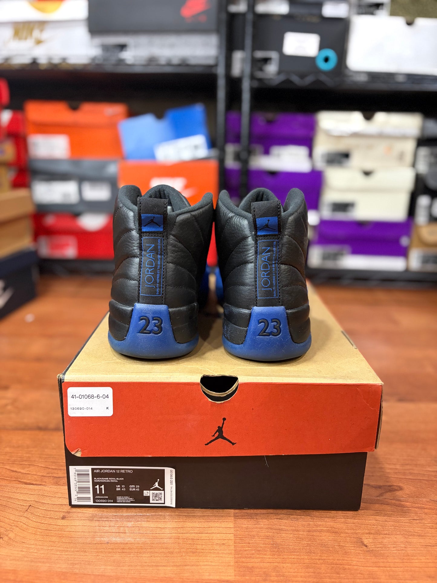 Jordan Retro 12 Game Royal (Size 11 Mens)