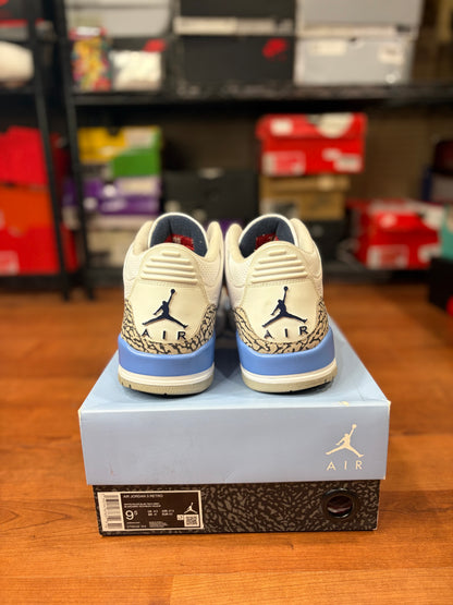 AJ3 Retro UNC (Size 9.5 Mens)