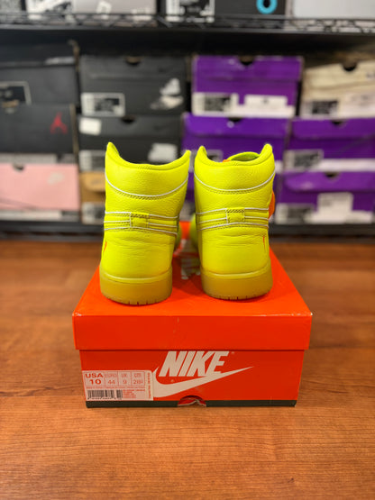 Jordan Retro 1 Gatorade Yellow (Size 10 Mens)