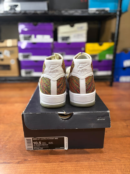 Nike Air Force 1 Mid Flyknit Multi-Color (Size 10.5 Mens)