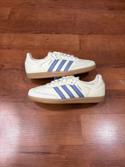 Adidas Samba OG Cream Silver Violet Gum (Brand New - 6W)