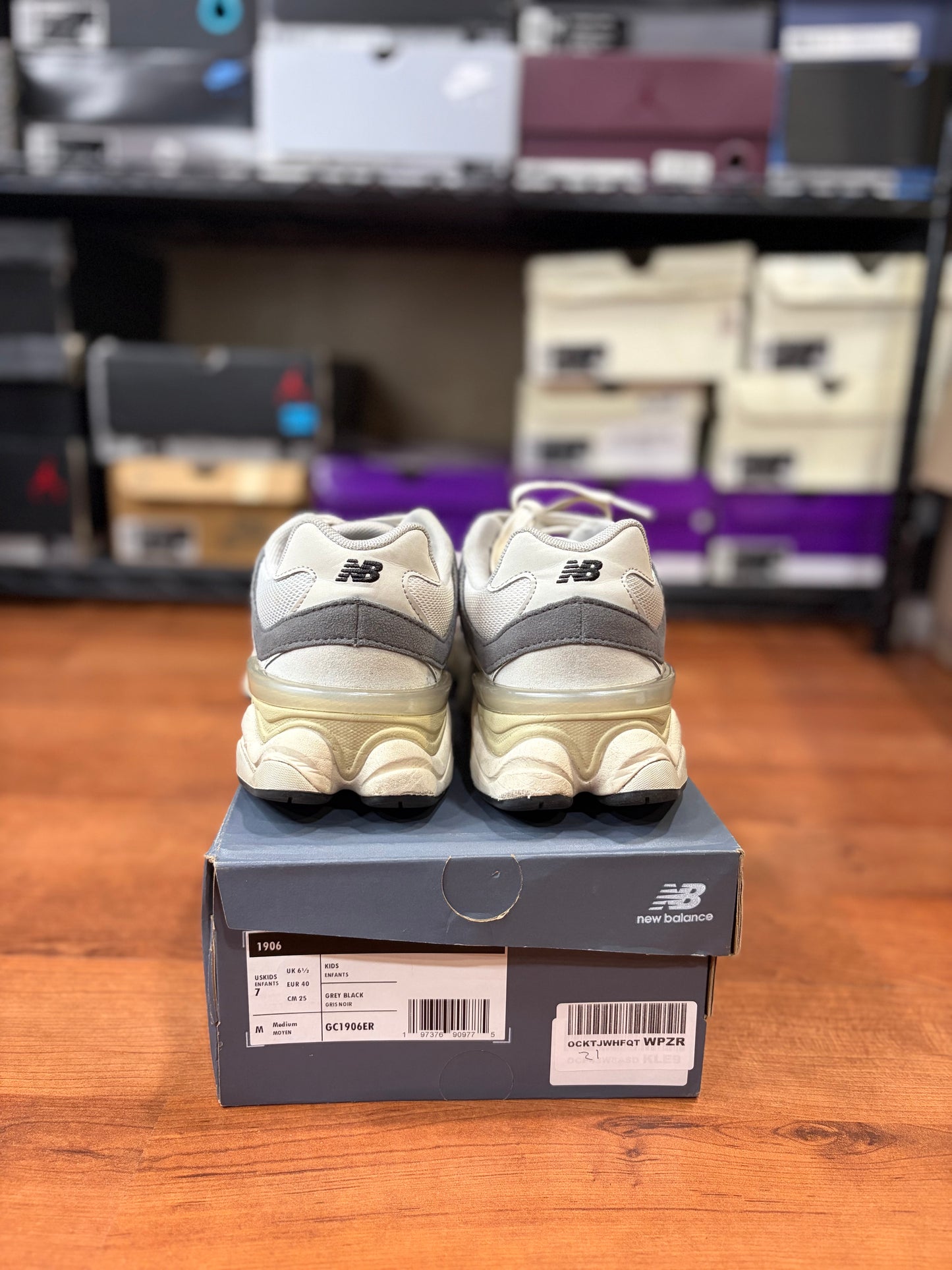 New Balance 9060 RainCloud (Size 7Y/8.5W)