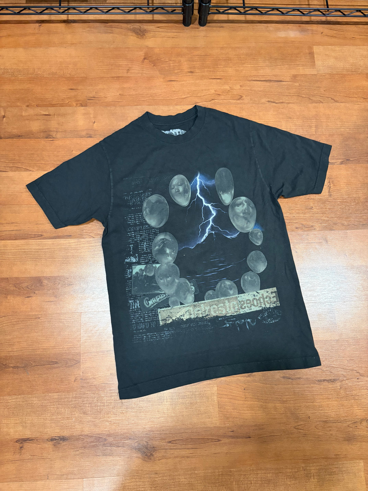 Travis Scott Utopia Circus Maximus Black Echoes Tee (Brand New - Multiple Sizes)