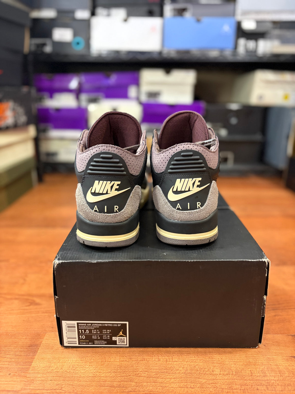 Jordan Retro 3 A Ma Maniere WYWS (Size 11.5W / 10M)